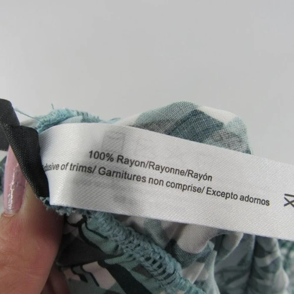 Adore Me womens pants tropical green with pockets Size XL - Picture 10 of 15